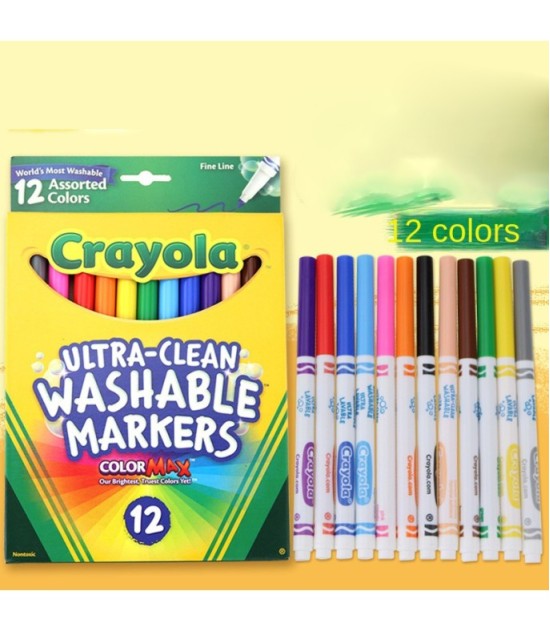 12 Color Art Pen Set - Children's Drawing & Painting Markers