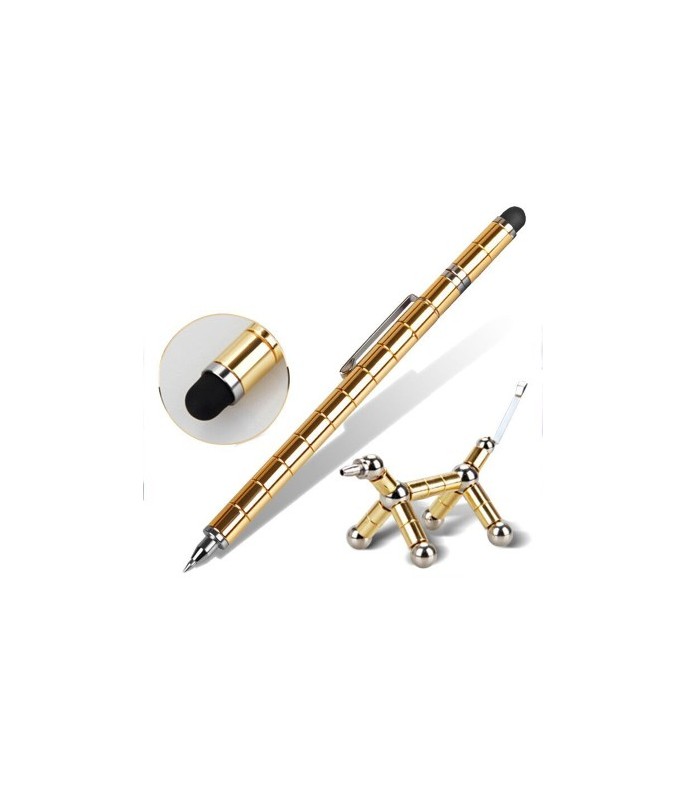 Magnetic Decompression Pen - Multi-Functional Metal Stylus Pen