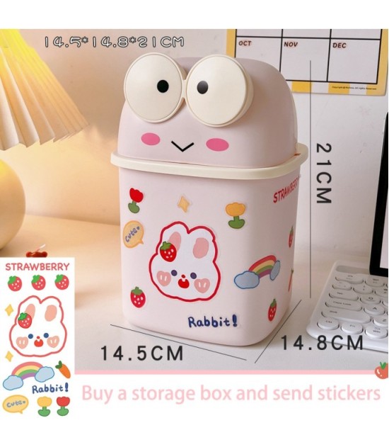 Cute Frog Desktop Pen Holder - Mini Desk Organizer