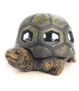 Turtle Resin Ashtray 14 × 11 × 8 cm - Decorative Tabletop Ornament For Office & Home