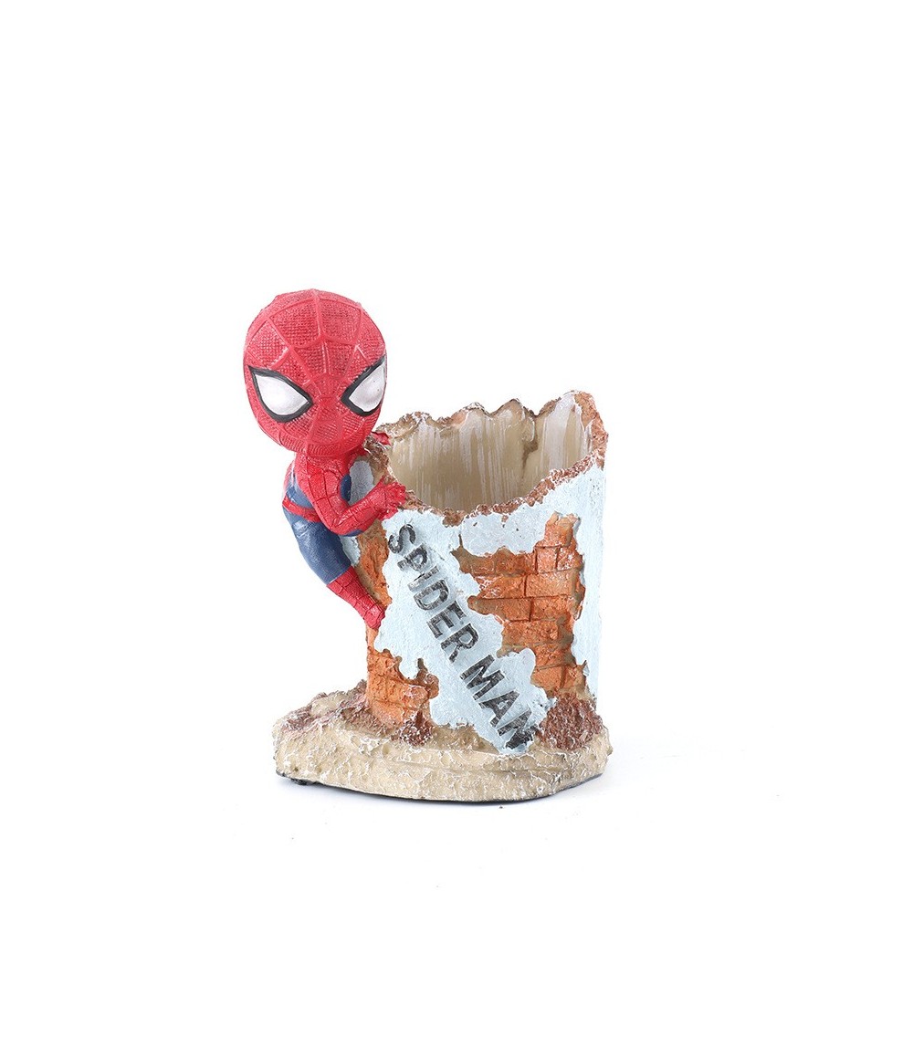 Cute Marvel Spider-Man Pen Holder 13 × 10 cm - Desk Organizer for Pens & Pencils